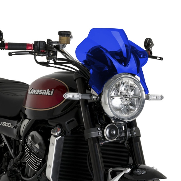 Cupolino Puig Cockpit Blu Kawasaki Z900RS 2017-2025