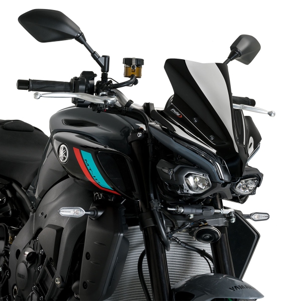 Cupolino Puig alto Sport Nero Yamaha MT10 2022-2025