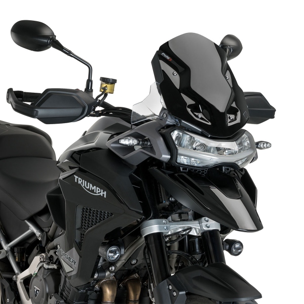 Puig Black Sport low screen Triumph Tiger 1200 Rally Explorer 2022-2025