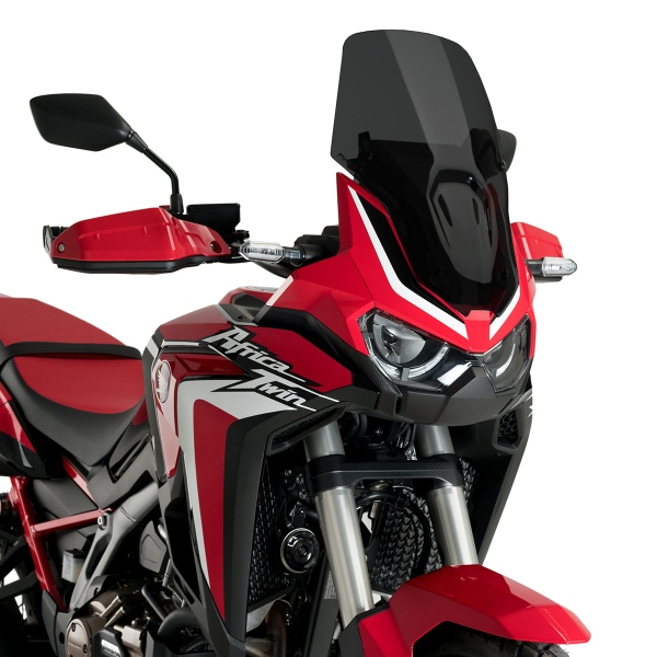 Cupolino Puig alto Touring con supporti fume scuro Honda Africa Twin 1100 2020-2023
