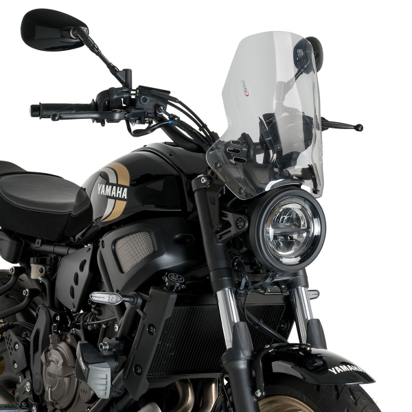 Puig Clear Sport screen Yamaha XSR700 2021-2025