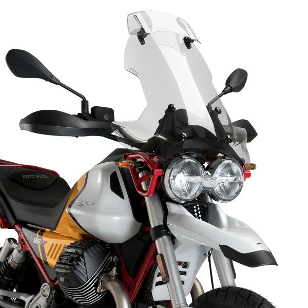 Cupolino Puig alto Touring con visiera Trasparente Moto Guzzi V85TT 2021-2025
