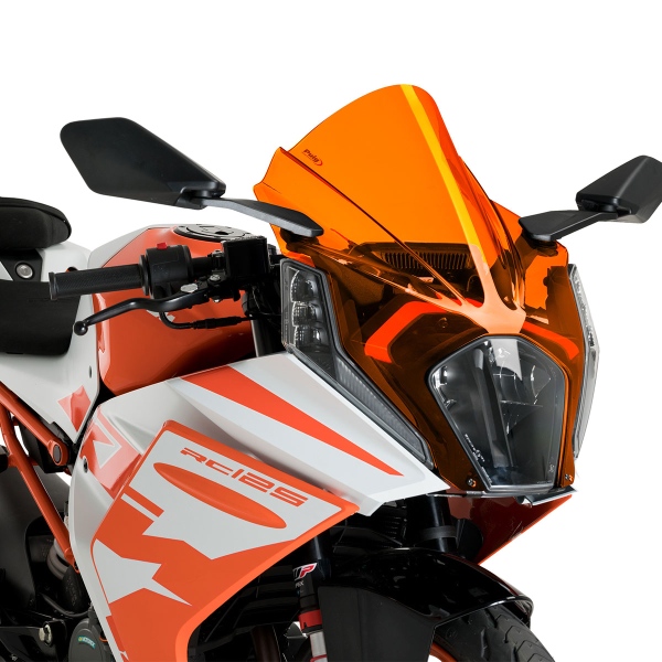 Cupolino Puig alto Racing arancione KTM RC125/390 2022-2025