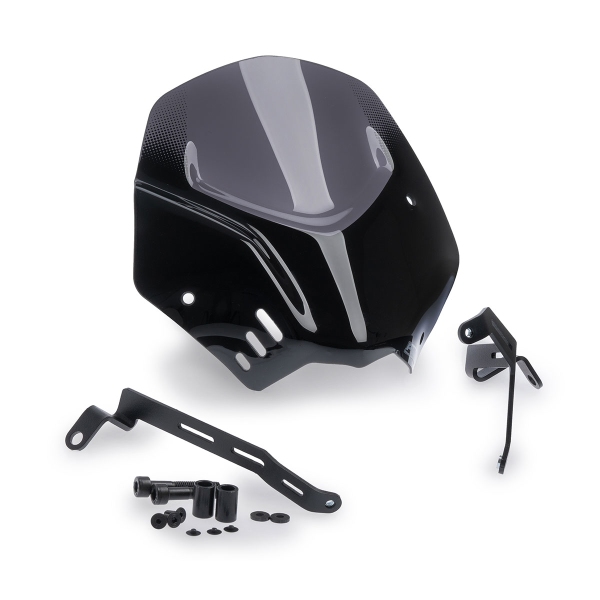 Cupolino Puig alto Sport fume scuro Ducati Scrambler Full Throttle / Icon / Nightshift 2023-2025