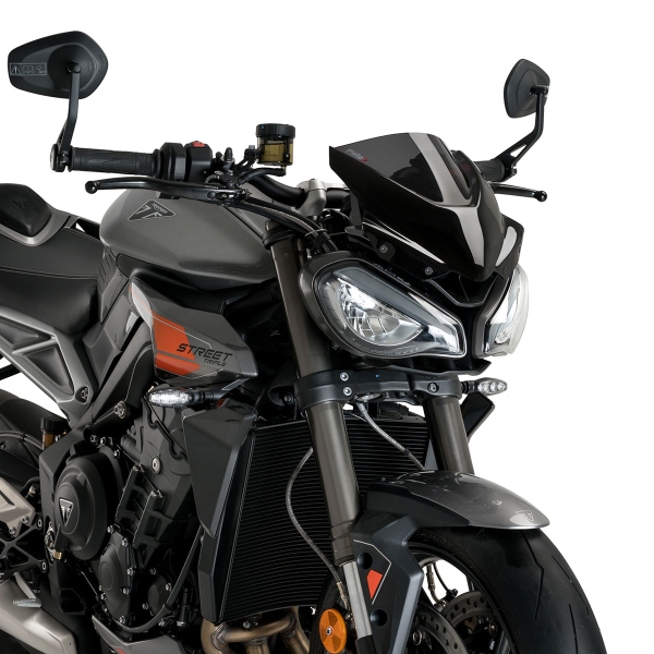 Cupolino Puig alto Sport fume scuro Triumph Street Triple 765R/RS 2023-2025