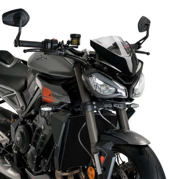 Cupolino Puig alto Sport fume chiaro Triumph Street Triple 765R/RS 2023-2025