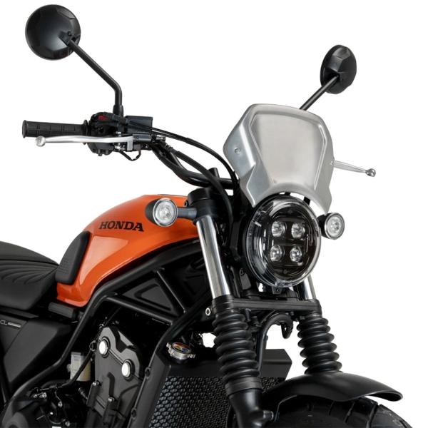 Cupolino Puig Aluminium Fly Silver Honda CL500 2023-2025