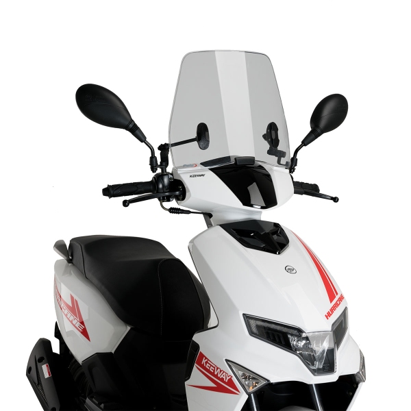 Cupolino Puig Trafic fume chiaro Keeway Hurricane 50 2021-2025