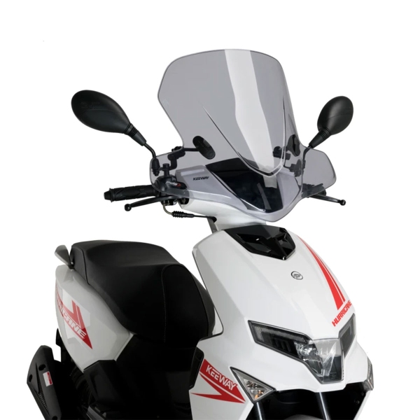 Cupolino Puig City Touring fume chiaro Keeway Hurricane 50 2021-2025
