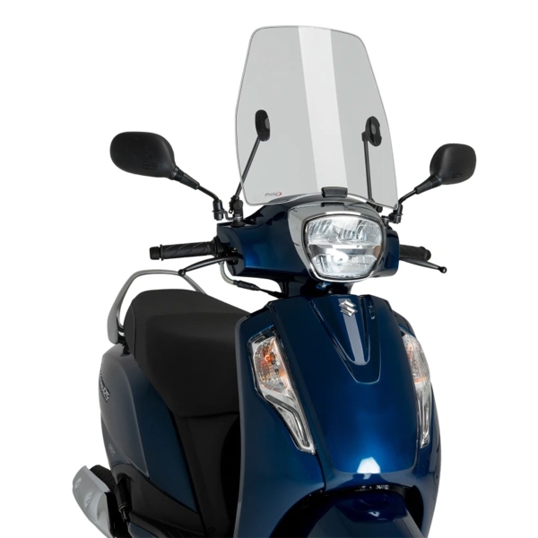 Cupolino Puig Urban fume chiaro Suzuki Address 125i E5 2021-2025