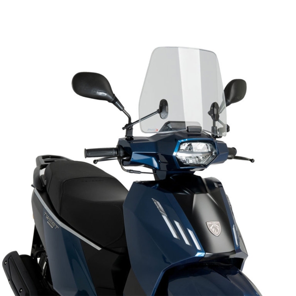 Cupolino Puig Trafic fume chiaro Peugeot Tweet 125 Active/GT 2023-2025