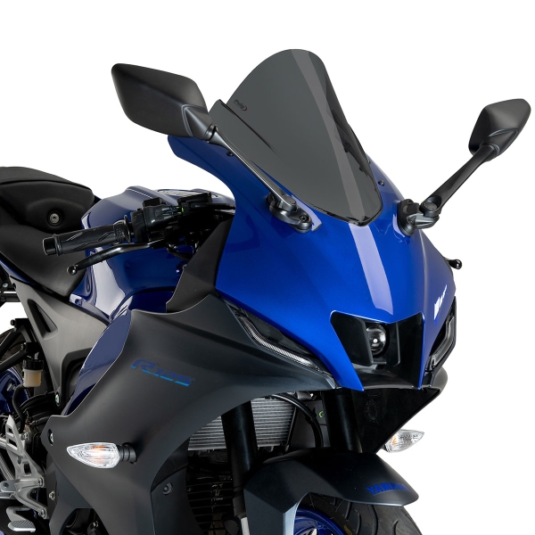 Puig Dark Smoke Z-Racing high screen Yamaha R125 2023-2025