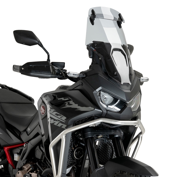 Cupolino Puig Touring con visiera fume chiaro Honda Africa Twin 1100 Adventure Sports 2020-2024