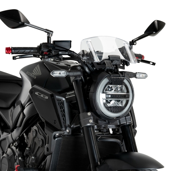 Puig Clear Versatile Visor screen Honda CB650R 2019-2023