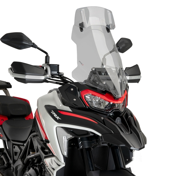 Cupolino Puig Touring con visiera fume chiaro Benelli TRK702/702X 2023-2025