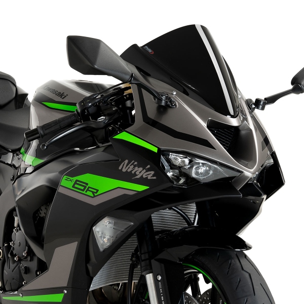 Cupolino Puig alto Z-Racing Nero Kawasaki Ninja ZX6R 2024-2025