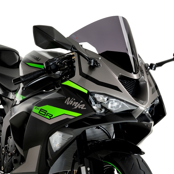 Cupolino Puig alto R-Racer fume scuro Kawasaki Ninja ZX6R 2024-2025