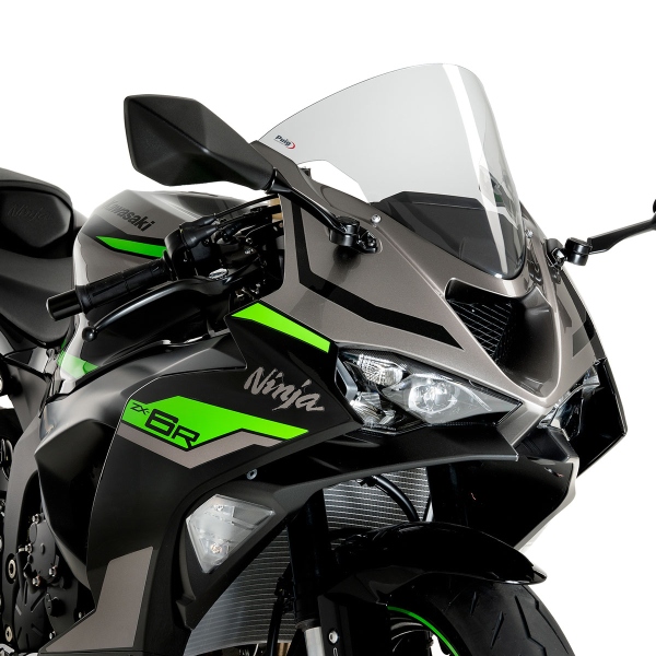 Cupolino Puig alto R-Racer Trasparente Kawasaki Ninja ZX6R 2024-2025