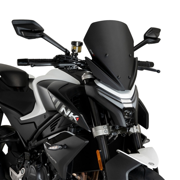 Cupolino Puig alto Sport Nero Opaco CFMoto 450NK 2023-2025