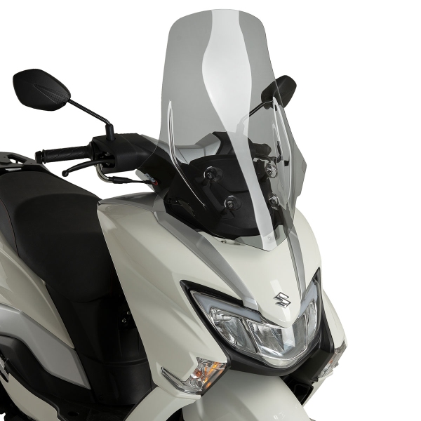 Cupolino Puig alto Touring fume chiaro Suzuki Burgman Street 125EX 2023-2025