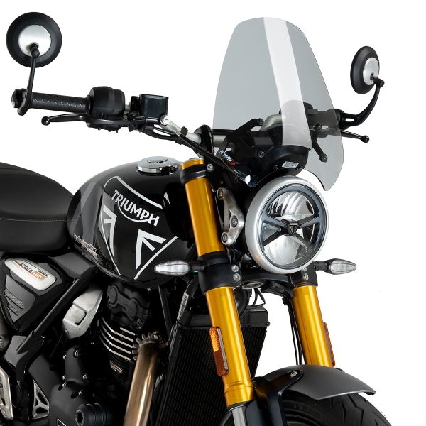 Cupolino Puig alto Sport fume chiaro Triumph Speed 400/Scrambler 400X 2024-2025