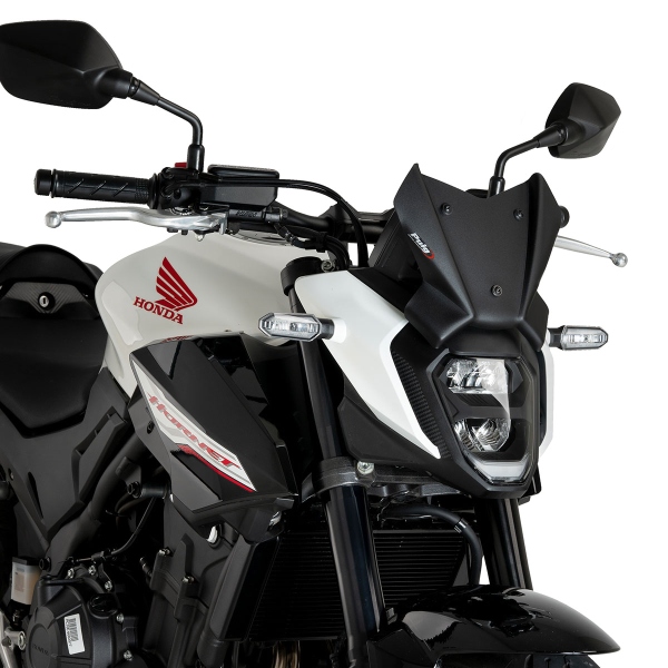 Cupolino Puig alto Sport Nero Opaco Honda CB500 Hornet 2024-2025