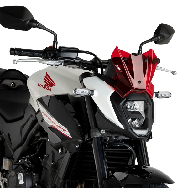 Cupolino Puig alto Sport rosso Honda CB500 Hornet 2024-2025