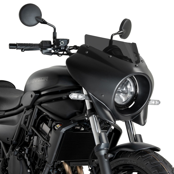 Cupolino Puig Mirage Sport nero lucido/fume scuro Kawasaki Eliminator 500 2024-2025