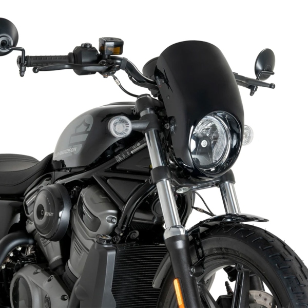 Cupolino Puig Anarchy nero lucido Harley-Davidson Nightster 975 Special 2023-2025