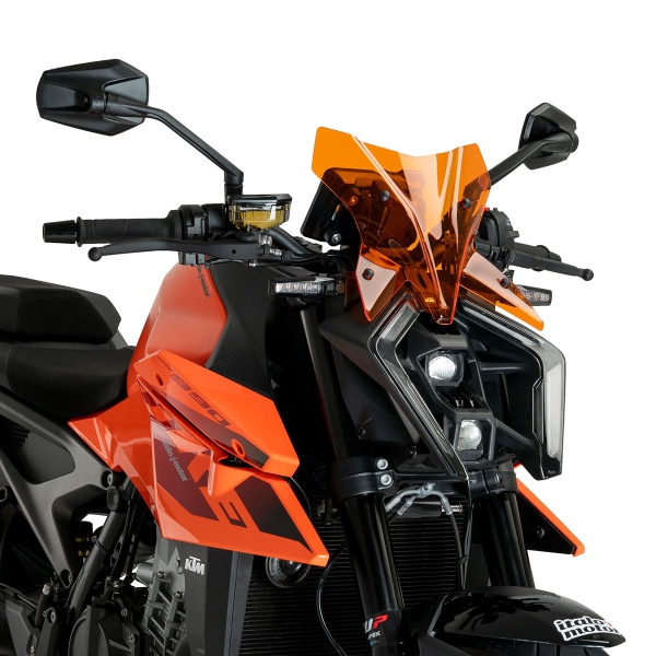 Cupolino Puig alto Sport arancione KTM Duke 990 2024-2025