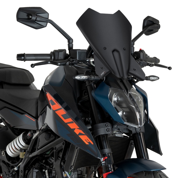 Cupolino Puig alto Touring Nero Opaco KTM 125/Duke 390 2024-2025