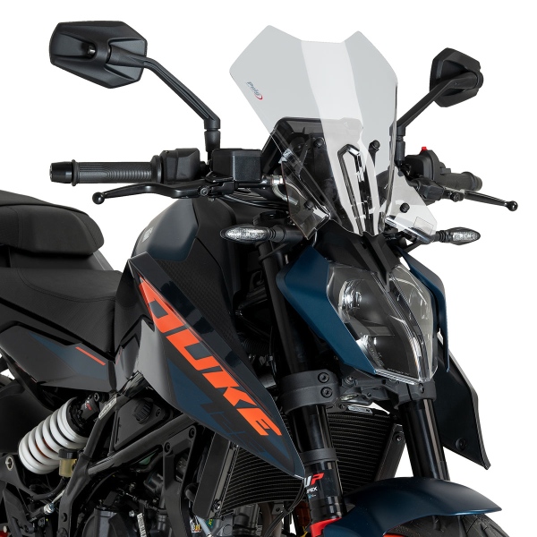 Cupolino Puig alto Touring Trasparente KTM 125/Duke 390 2024-2025