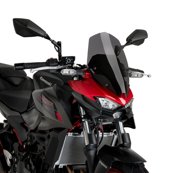 Cupolino Puig alto Touring fume scuro Kawasaki Z500 2024-2025