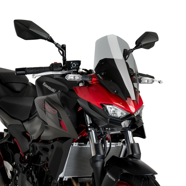 Cupolino Puig alto Touring fume chiaro Kawasaki Z500 2024-2025