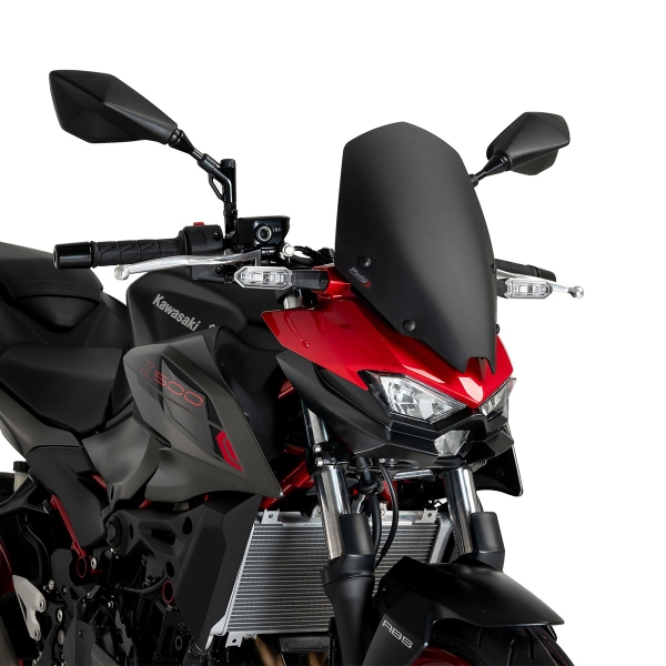Cupolino Puig alto Touring Nero Opaco Kawasaki Z500 2024-2025