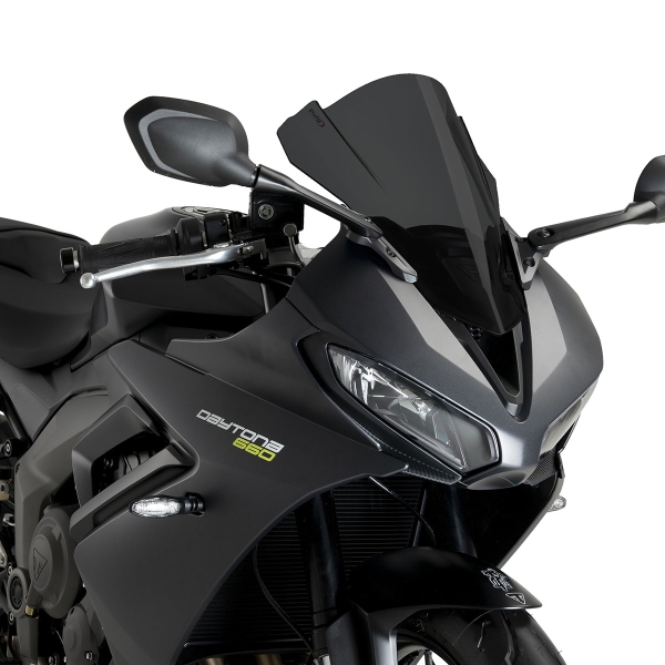 Puig Dark Smoke Z-Racing screen Triumph Daytona 660 2024-2025