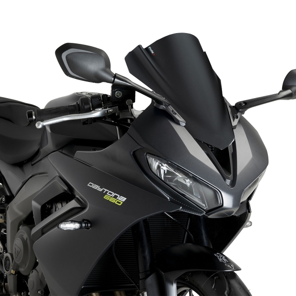 Cupolino Puig Z-Racing nero opaco Triumph Daytona 660 2024-2025