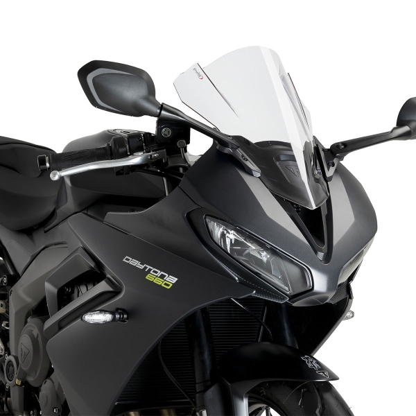 Puig Clear Z-Racing screen Triumph Daytona 660 2024-2025