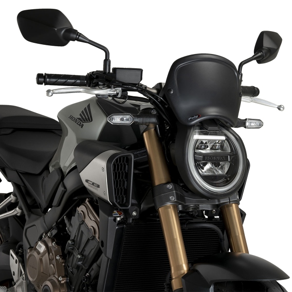 Cupolino Puig Fly (ABS) Nero Opaco Honda CB650R 2024-2025