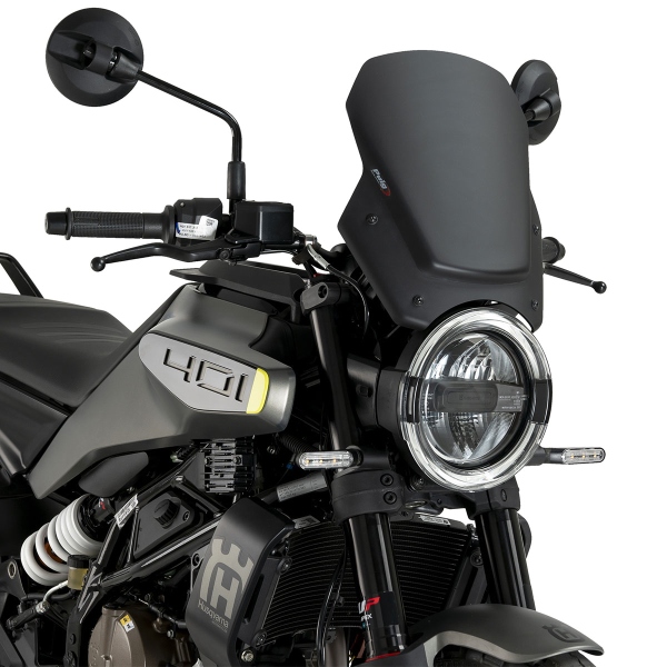 Cupolino Puig alto Sport Nero Opaco Husqvarna Svartpilen 125/401 2024-2025