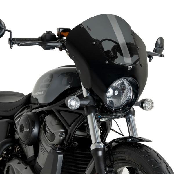 Cupolino Puig Dark Night Nero Opaco/fume scuro Harley-Davidson Nightster 975 Special 2023-2025