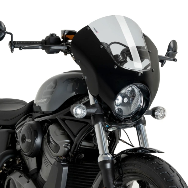 Cupolino Puig Dark Night Nero Opaco/fume chiaro Harley-Davidson Nightster 975 Special 2023-2025