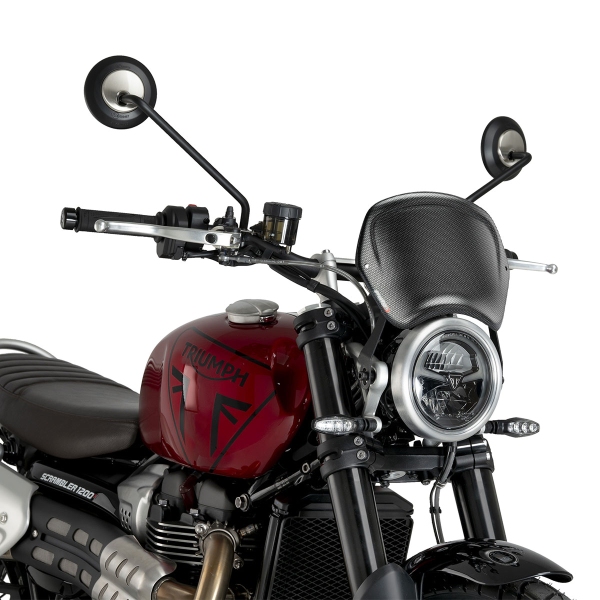 Cupolino Puig Fly (ABS) Carbon Look Triumph Scrambler 1200X 2024-2025