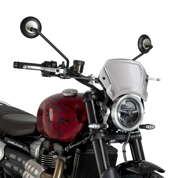 Cupolino Puig Aluminium Fly Silver Triumph Scrambler 1200X 2024-2025