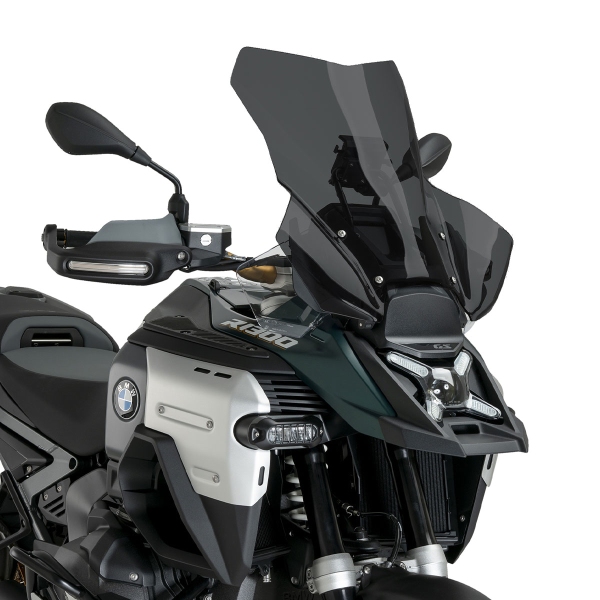 Puig Dark Smoke Touring screen BMW R1300GS/GSA Radar 2023-2025