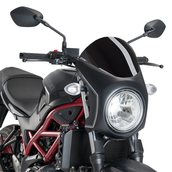 Cupolino Puig Nose Nero Opaco/Nero Suzuki SV650 2016-2024