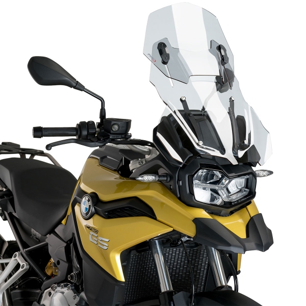 Puig Clear Touring screen BMW F750GS 2018-2024