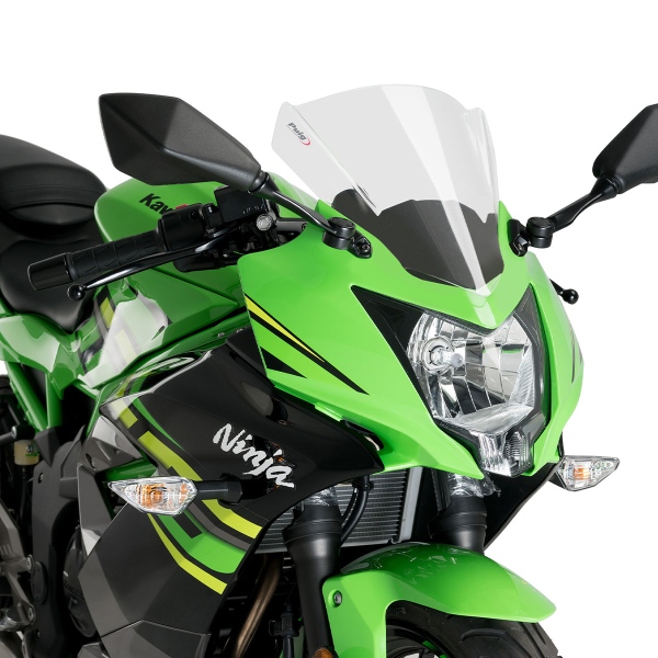 Cupolino Puig Racing Trasparente Kawasaki Ninja 125 2019-2024
