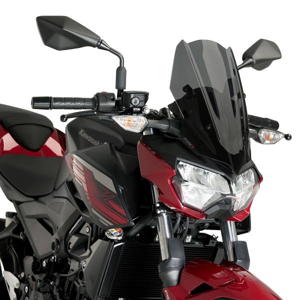 Cupolino Puig Sport fume scuro Kawasaki Z400 2019-2024