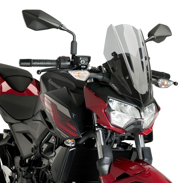 Cupolino Puig Sport fume chiaro Kawasaki Z400 2019-2024
